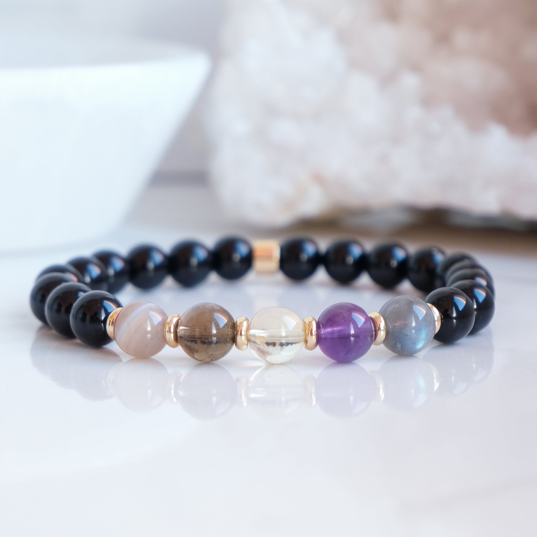 Scorpio crystal bracelet