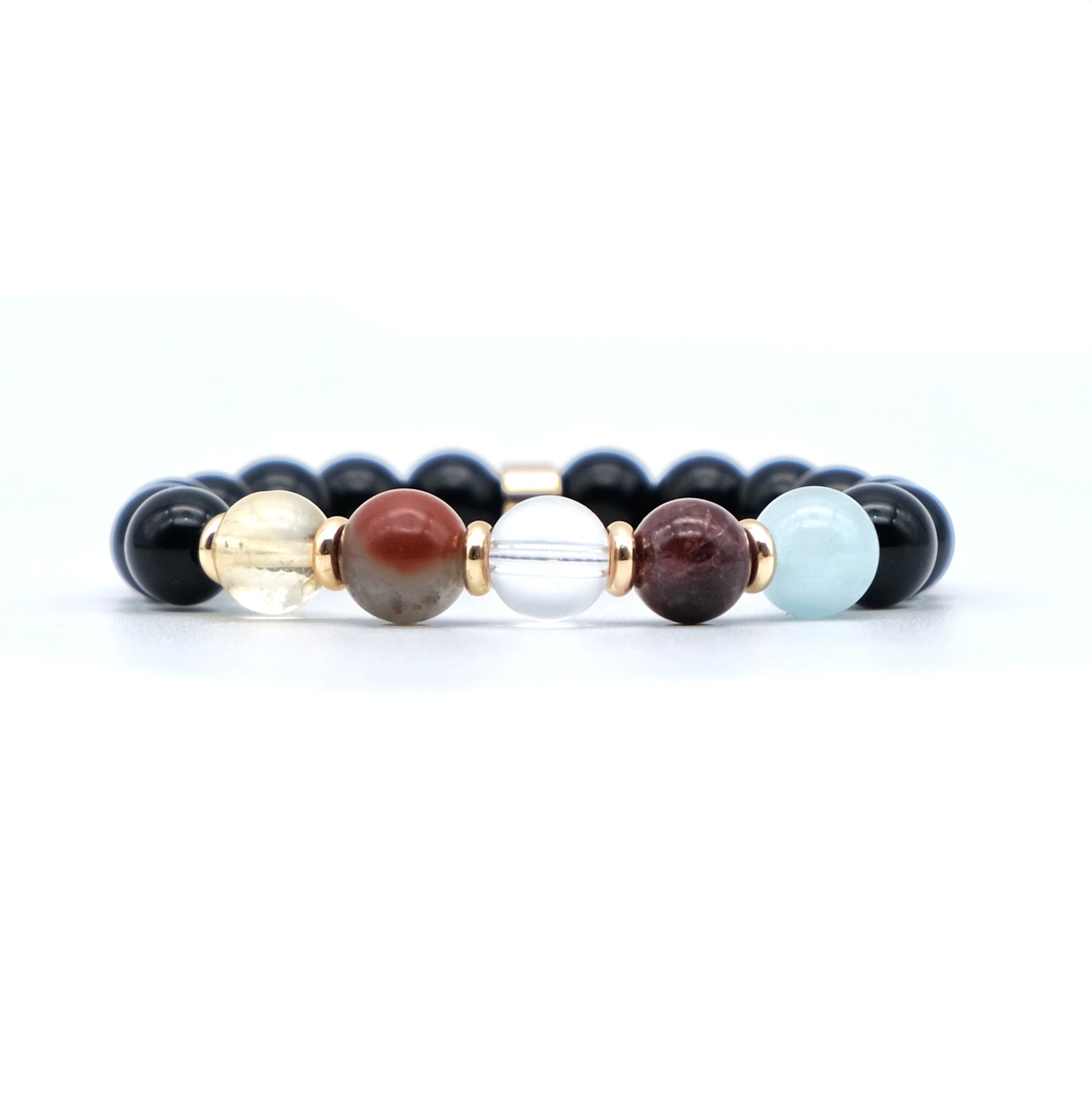 Aries zodiac crystal bracelet