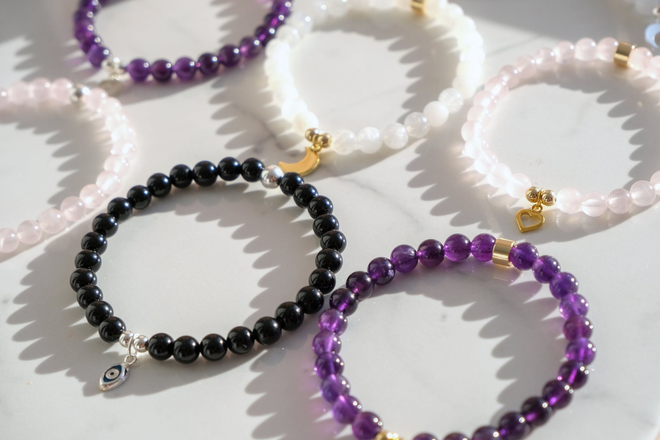 Crystal bracelets for meaningful gifts
