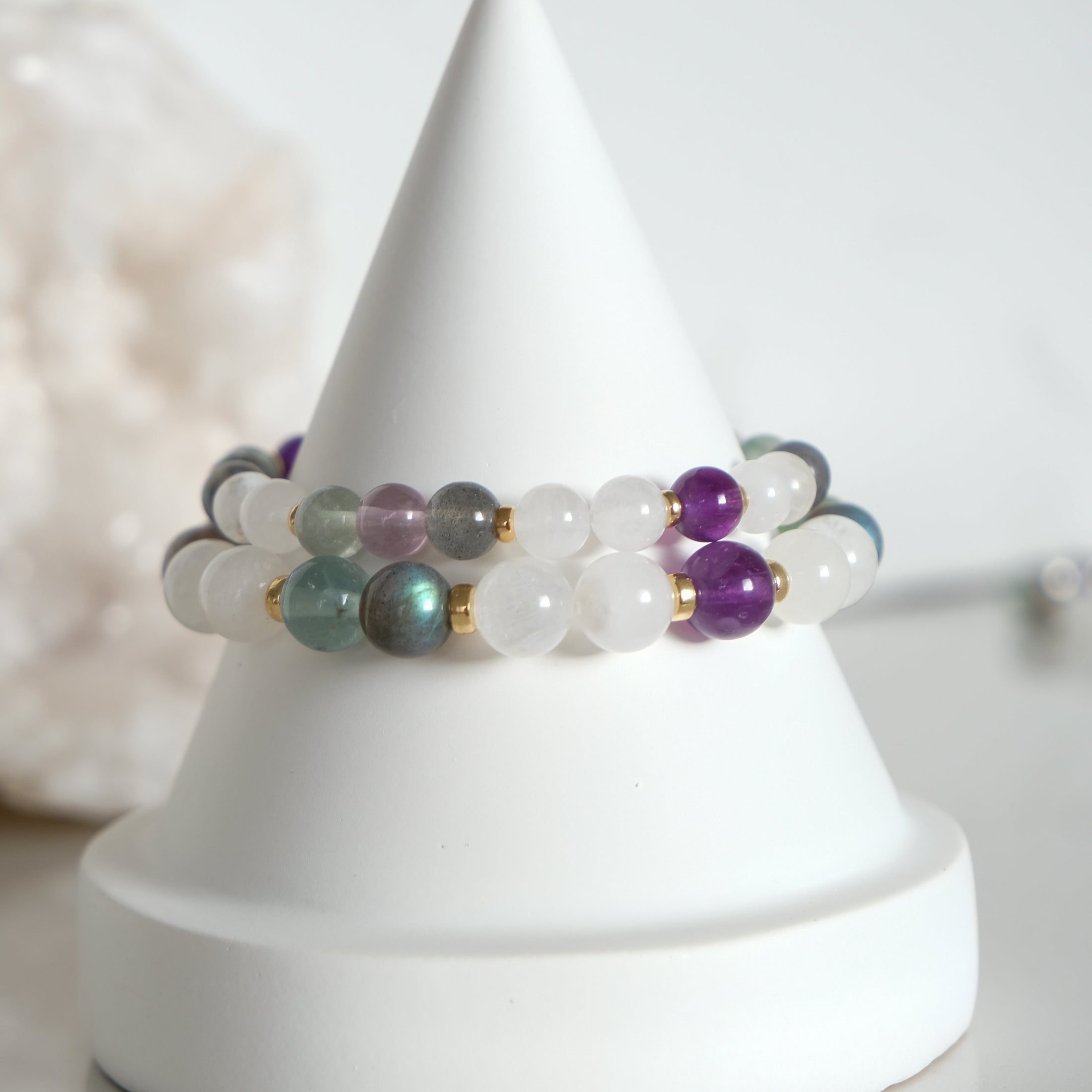Crystal bracelets to support you through life's journey