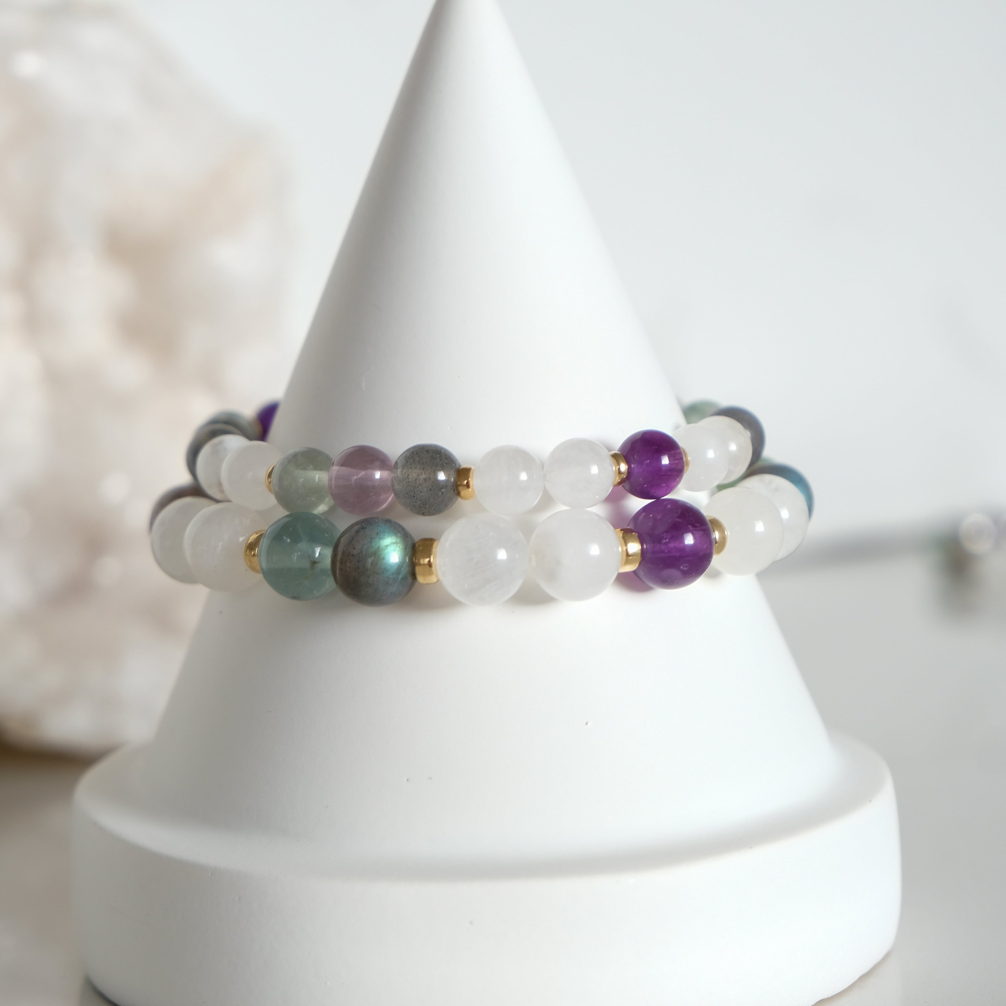 Crystal bracelets to support you through life's journey