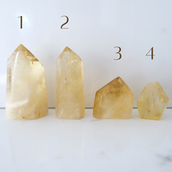 Citrine crystals