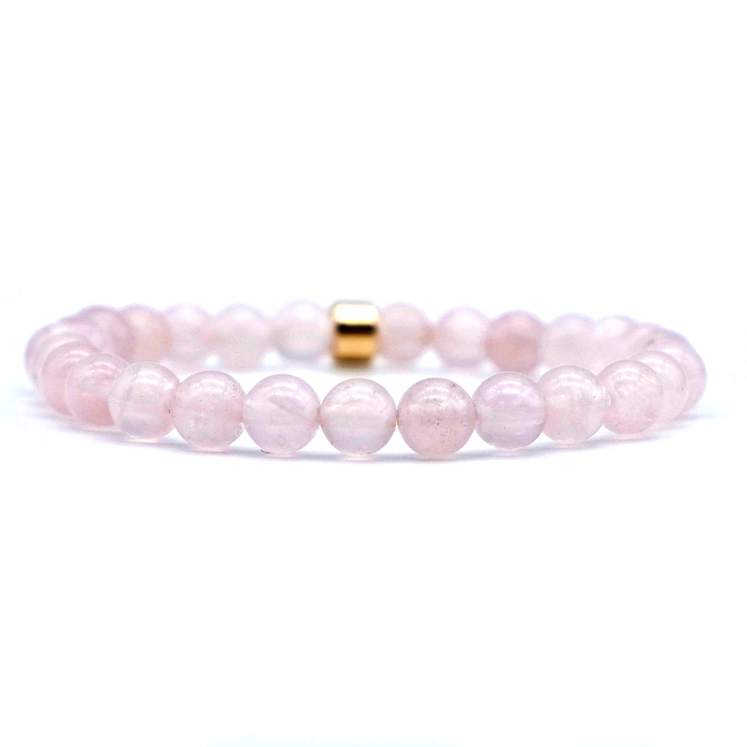 6mm Rose Quartz Energy Gemstone Bracelet