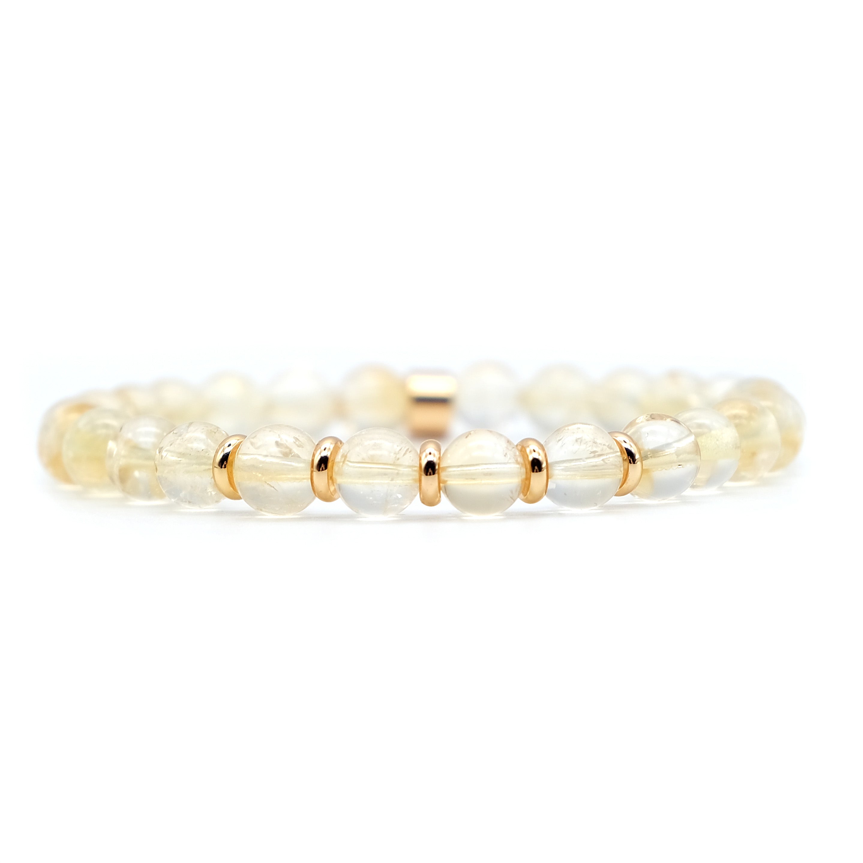 Citrine Energy Gemstone Bracelet 6mm