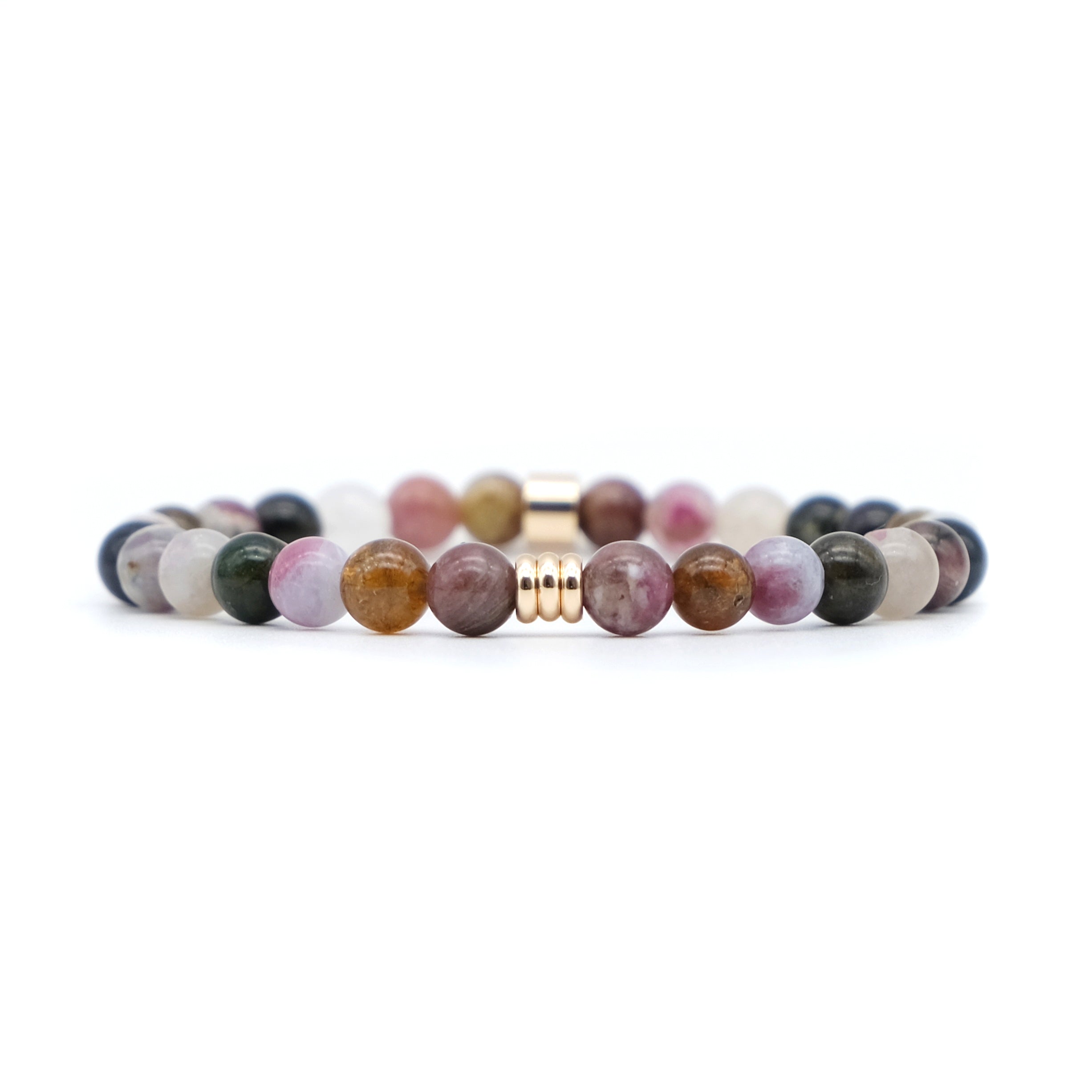 Rainbow Tourmaline Energy Gemstone Bracelet