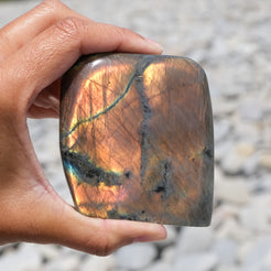 Labradorite freeform crystal