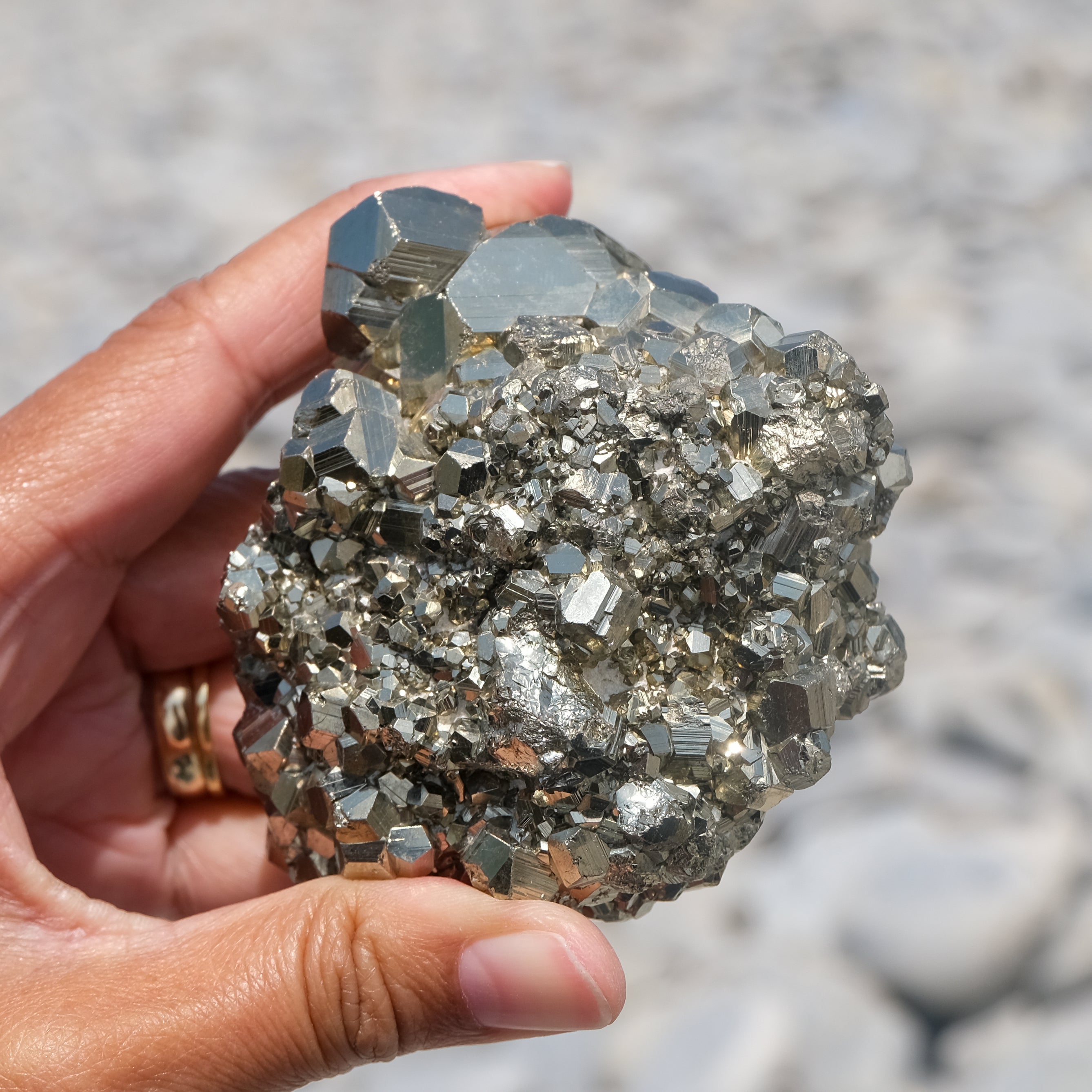 Pyrite Cluster