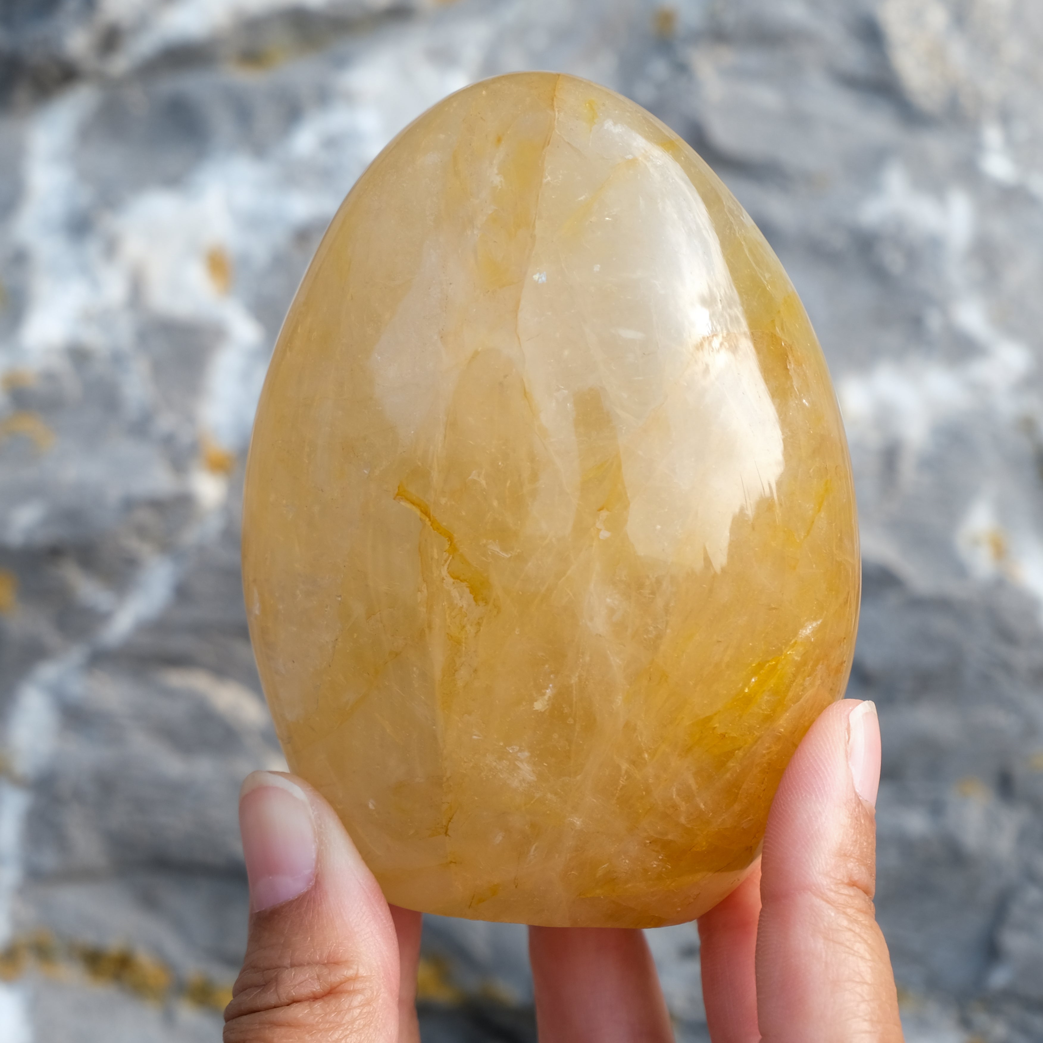 Golden Healer Quartz crystal