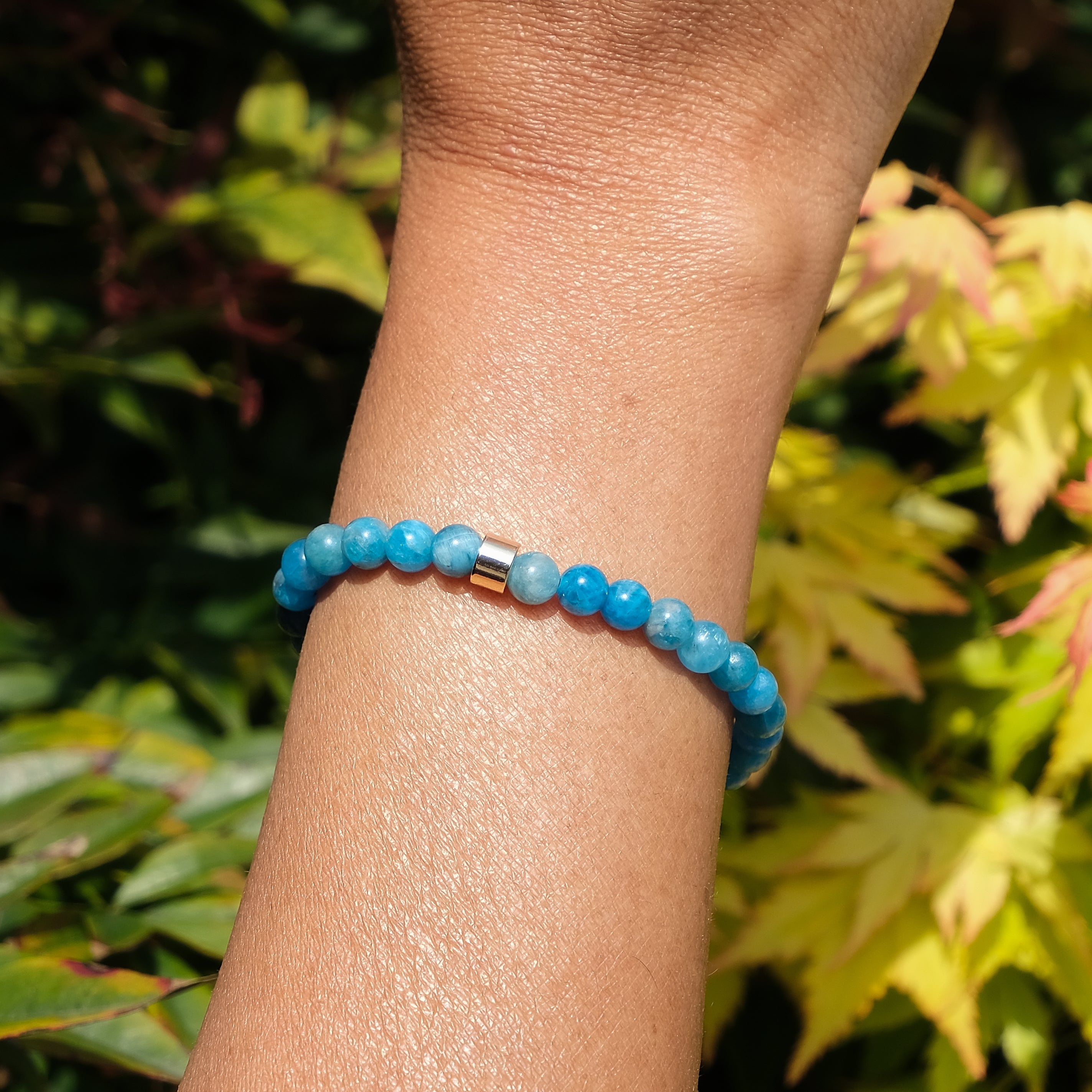6mm apatite bracelet sample sale