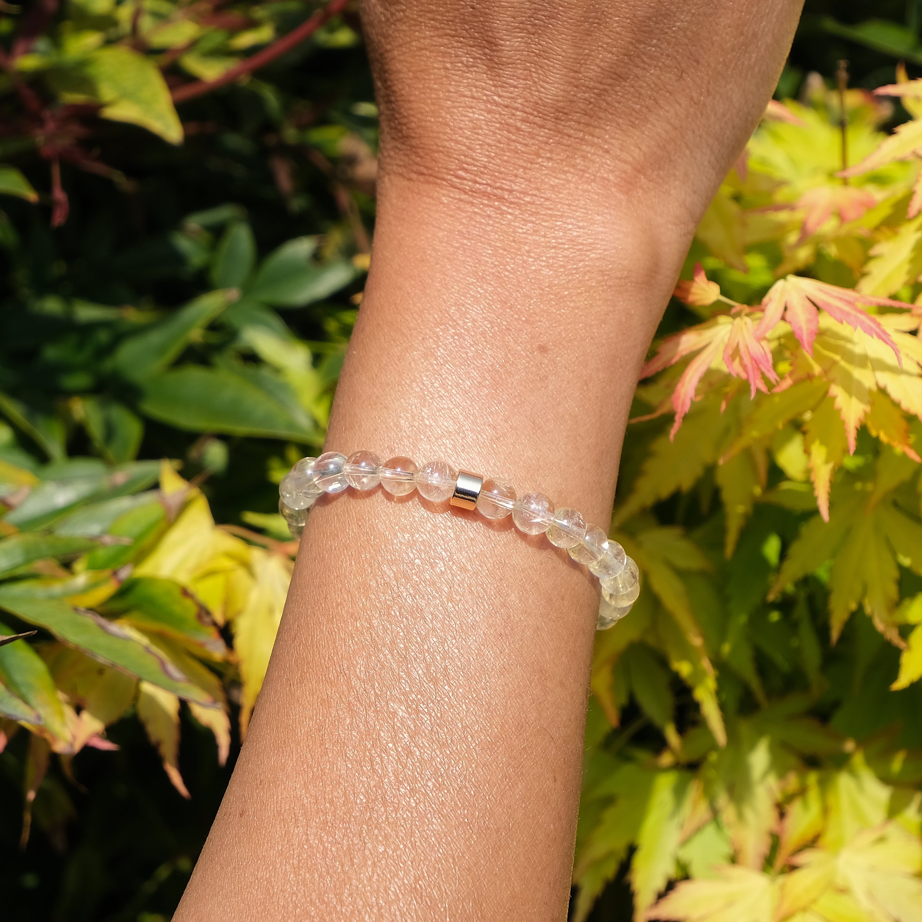 6mm citrine gemstone bracelet sample sale