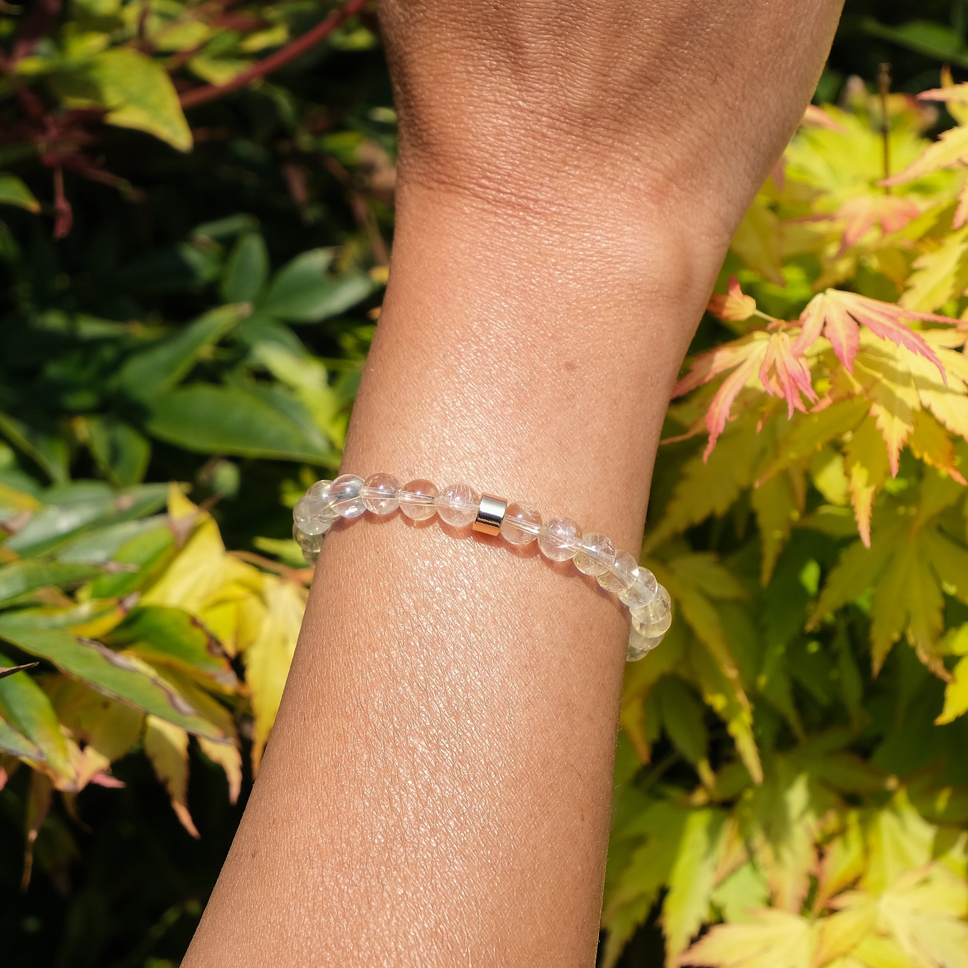 6mm citrine gemstone bracelet sample sale