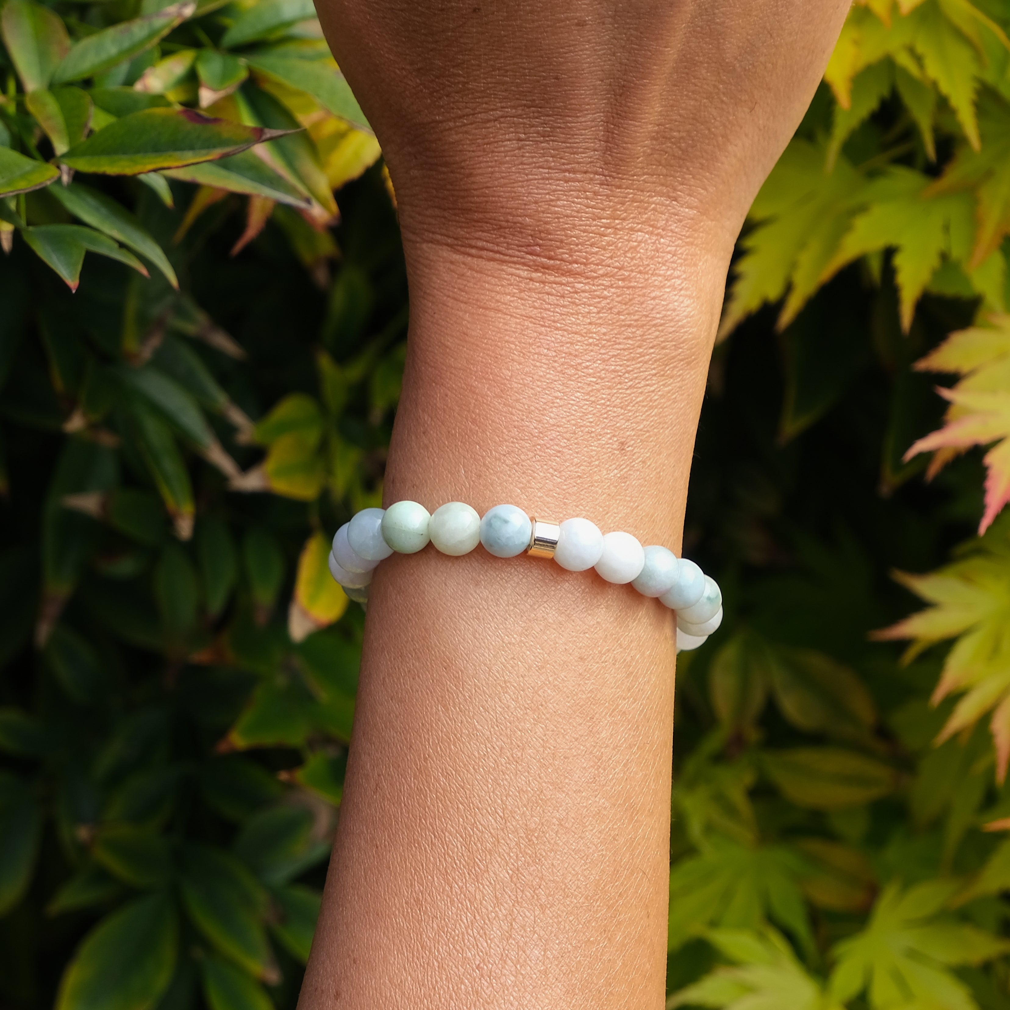 Jade gemstone bracelet sample sale
