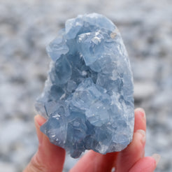 Celestite cluster