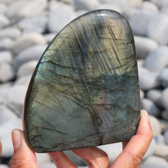 Labradorite crystal