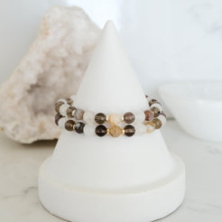 Samayla Sanctuary gemstone bracelet in gold and silver