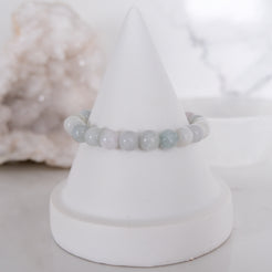 Light jade gemstone bracelet sample sale