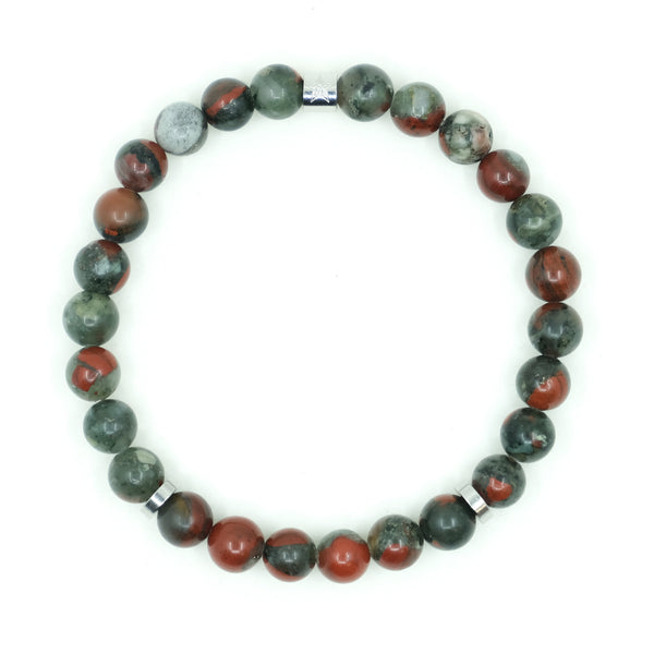 BLOODSTONE ENERGY GEMSTONE BRACELET