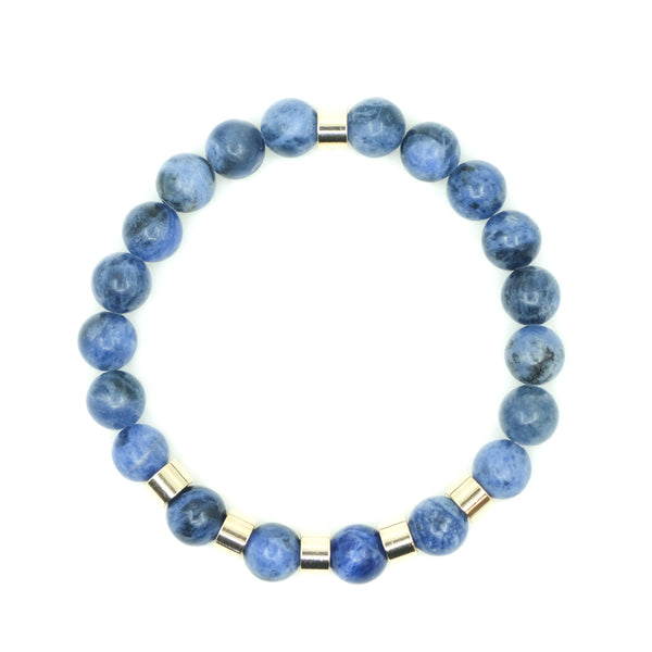 SODALITE ENERGY GEMSTONE BRACELET