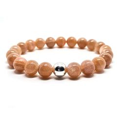Sunstone Bracelet with 925 silver accessory