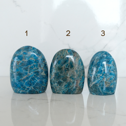 Apatite crystals