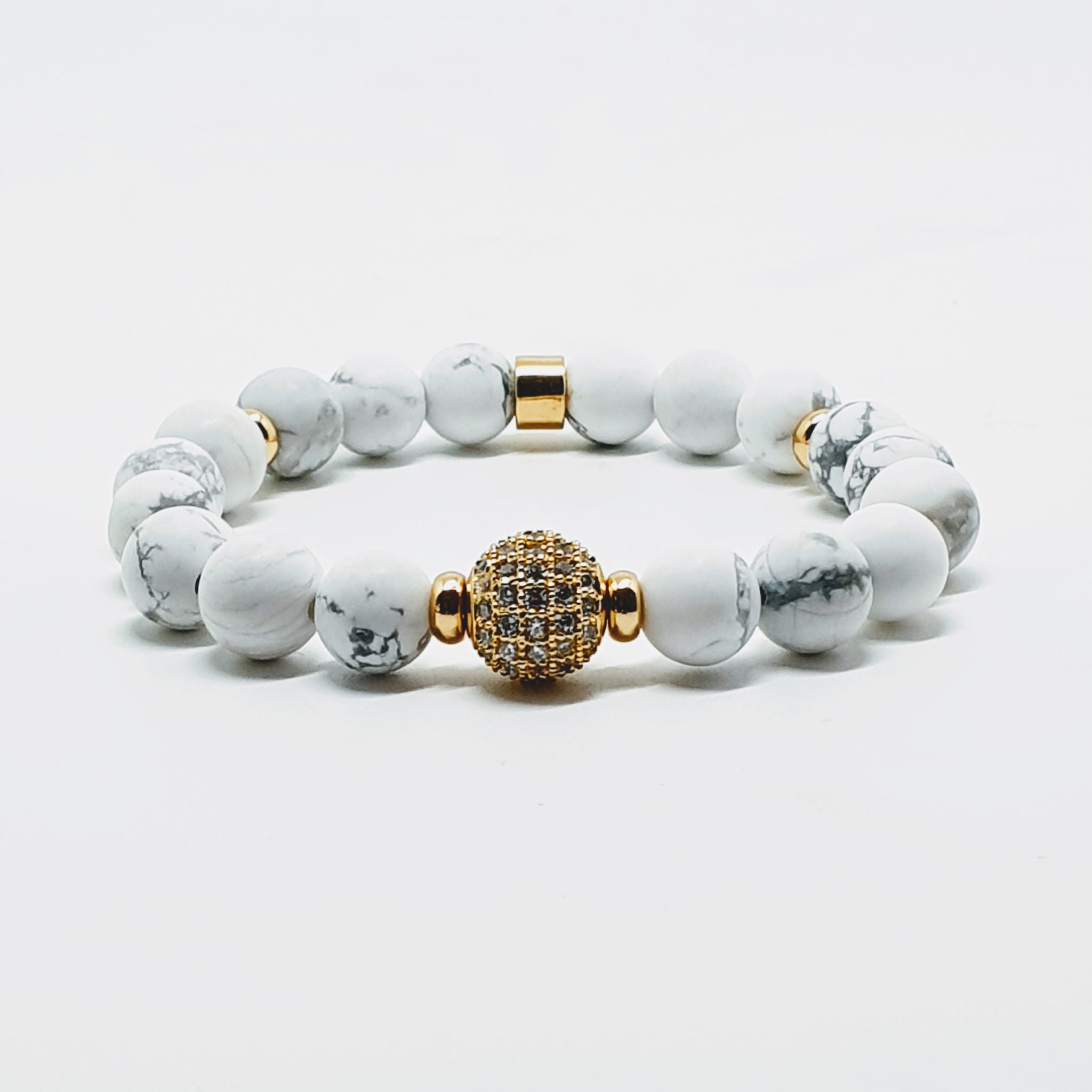 HOWLITE ENERGY GEMSTONE BRACELET