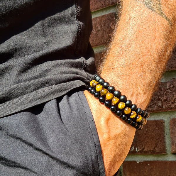ESSENTIAL TIGER EYE ENERGY GEMSTONE BRACELET