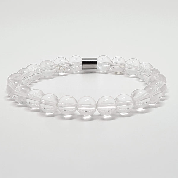 ESSENTIAL CLEAR QUARTZ ENERGY GEMSTONE BRACELET