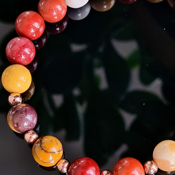 MOOKAITE ENERGY GEMSTONE BRACELET