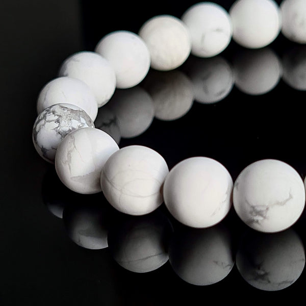 ESSENTIAL HOWLITE ENERGY GEMSTONE BRACELET