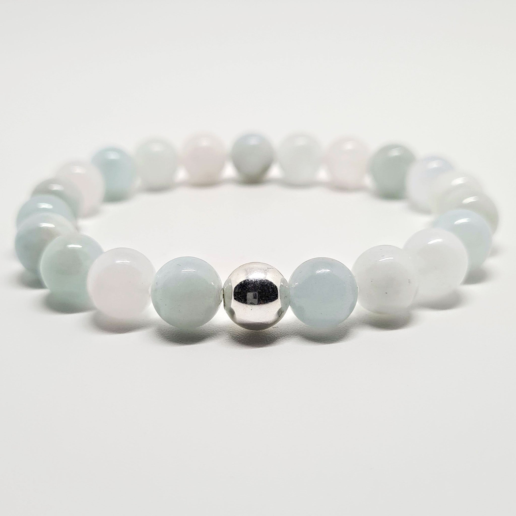 Aquamarine Faceted Bead Bracelet – Hart, Body and Soul
