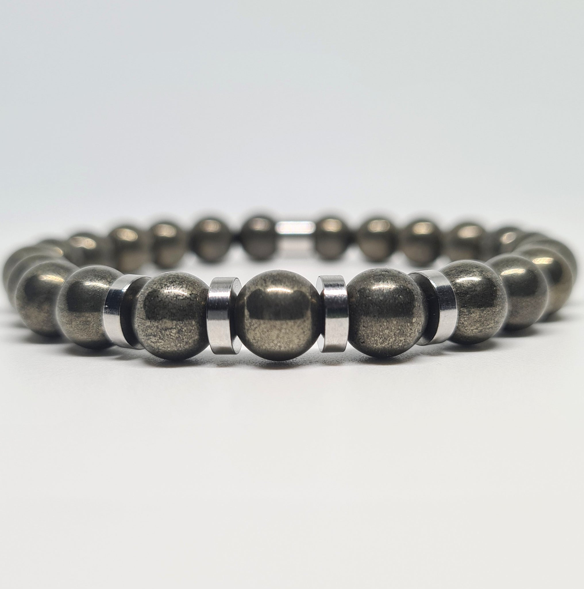 PYRITE ENERGY GEMSTONE BRACELET
