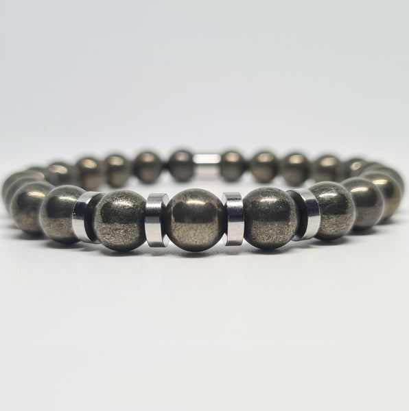 PYRITE ENERGY GEMSTONE BRACELET