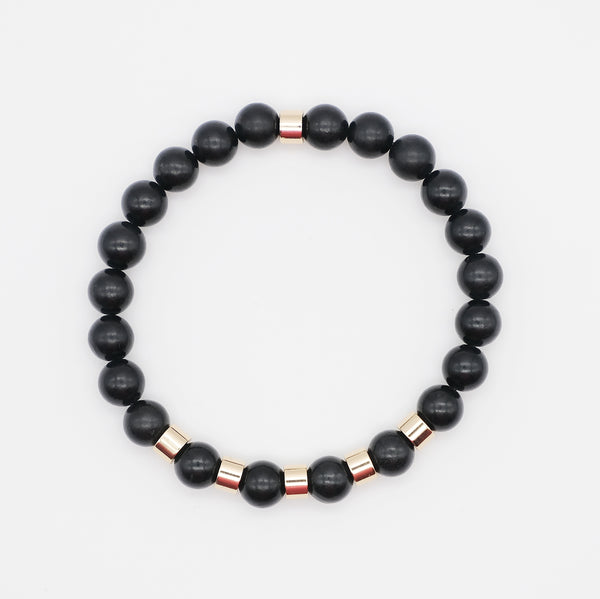 SHUNGITE ENERGY GEMSTONE BRACELET