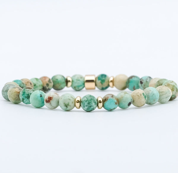 CHRYSOCOLLA ENERGY GEMSTONE BRACELET