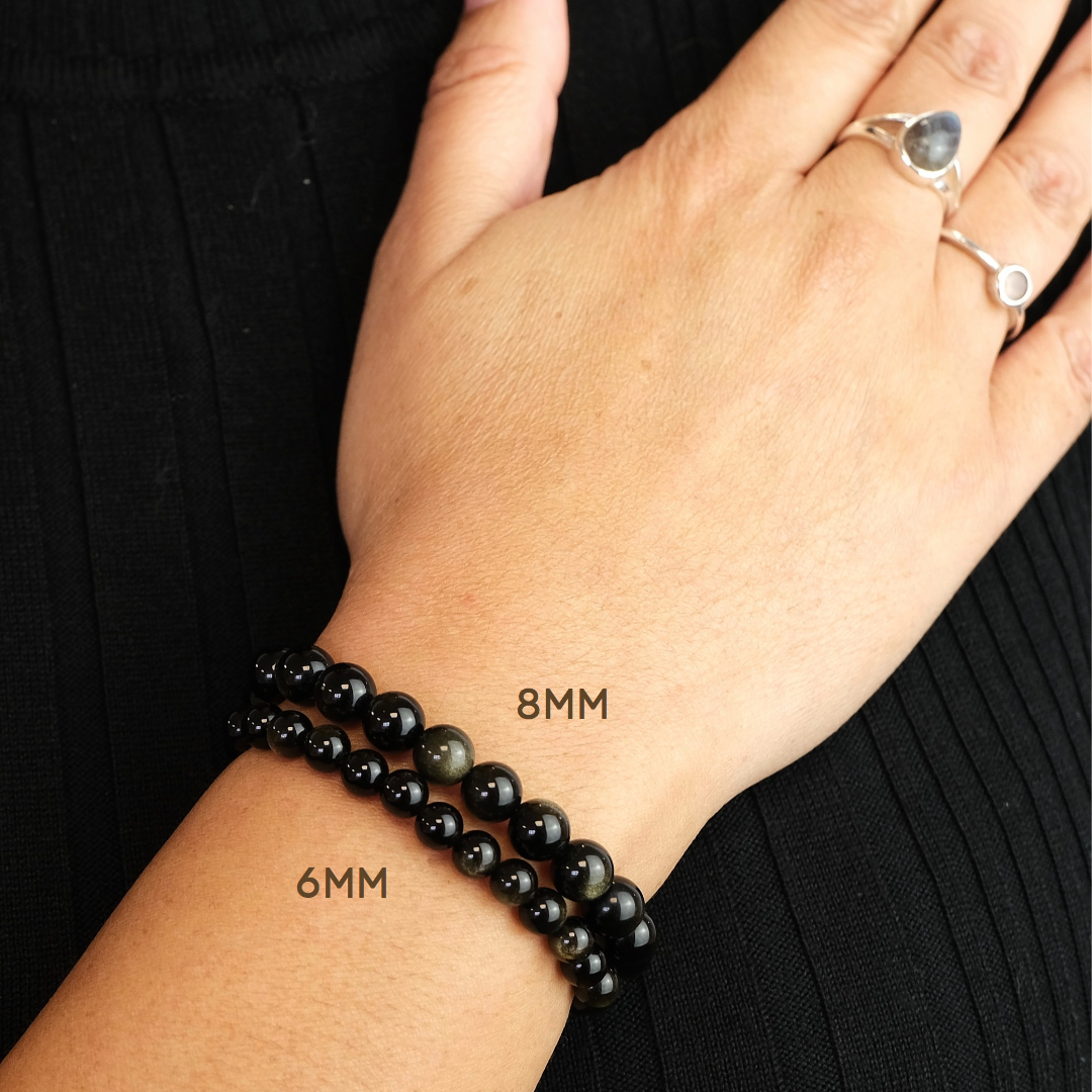 Golden Obsidian Energy Gemstone Bracelet