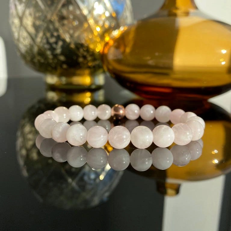 Rose Quartz Pure Energy Gemstone Bracelet