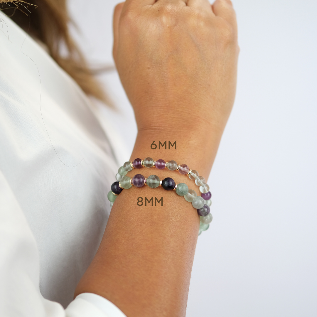 Fluorite Energy Gemstone Bracelet